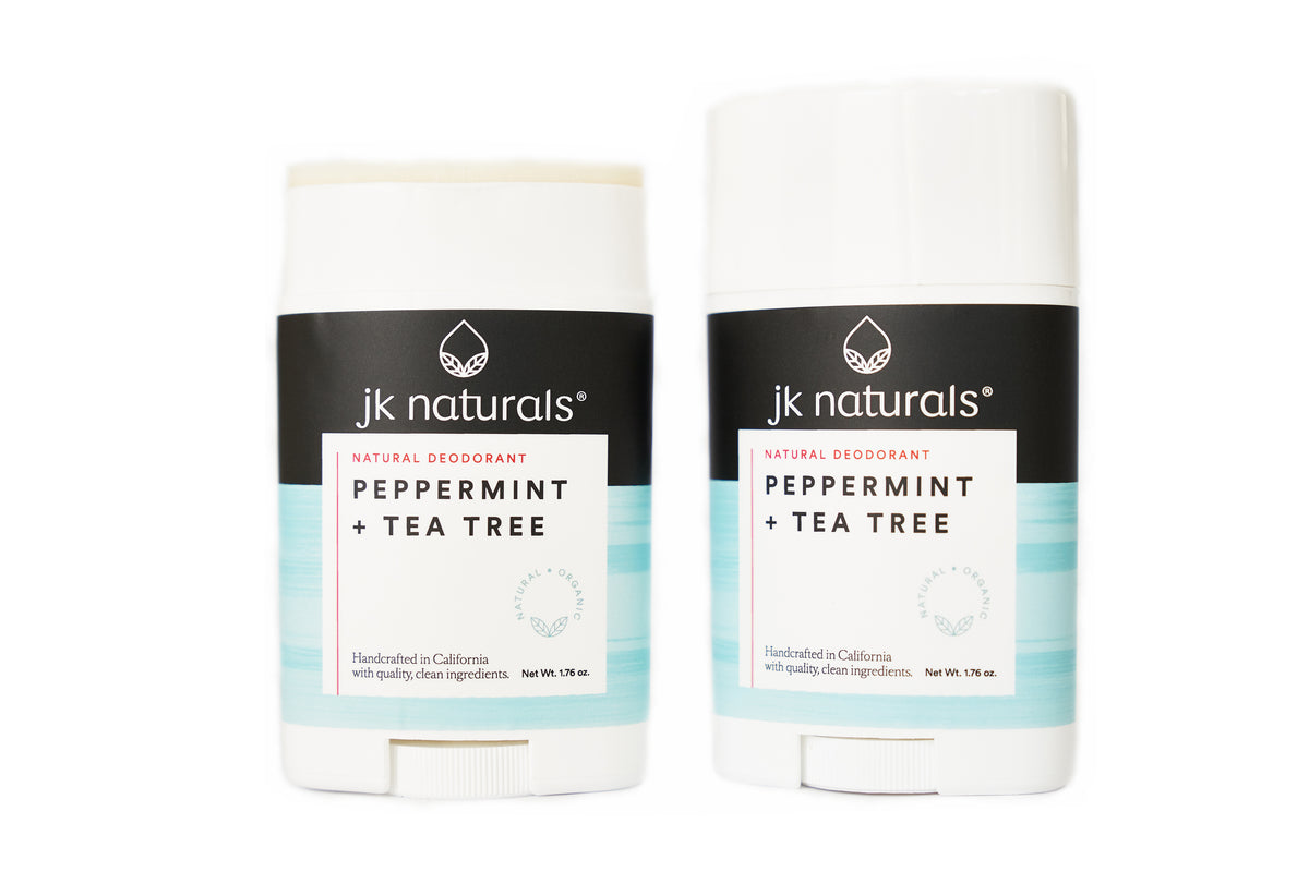 Best Natural Deodorant Stick | Peppermint + Tea Tree